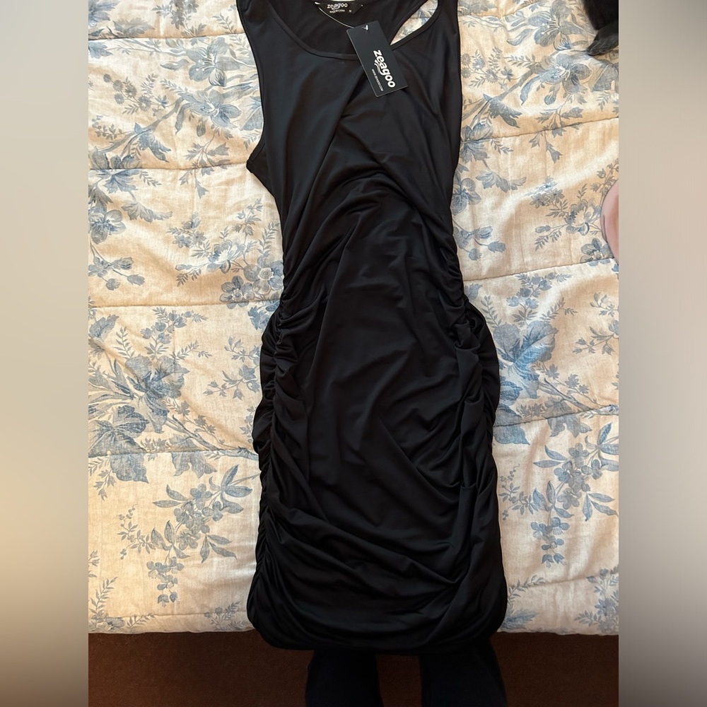 Zeagoo Black Summer Cocktail Dress